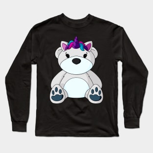 Unicorn Teddy Bear Long Sleeve T-Shirt